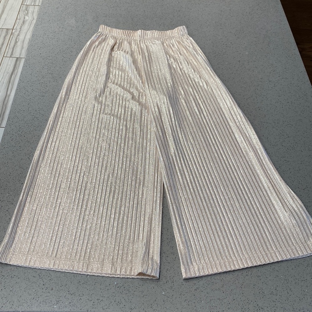 NWT Karlie Gold Shiny Pants